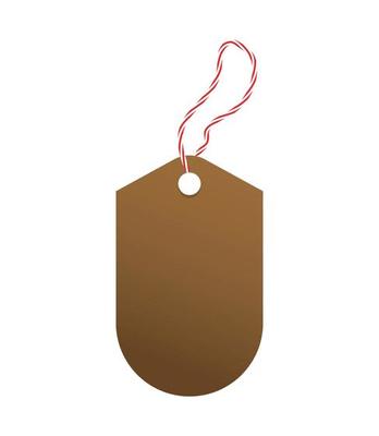 Vector illustration of tag