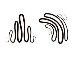 Linear Bend Set vector