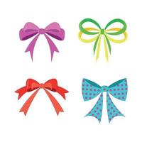 Collection of Bows vector