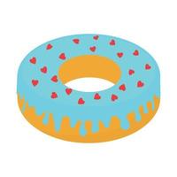 Vector illustration of Donut