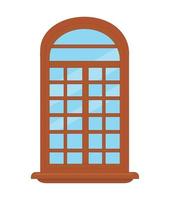 ilustración vectorial de ventana vector