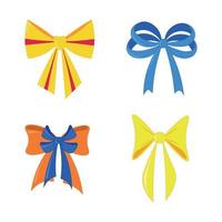 Collection of Bows vector