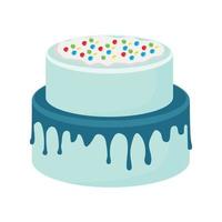 Vector illustration of cake