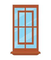 ilustración vectorial de ventana vector