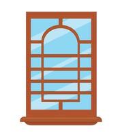 ilustración vectorial de ventana vector