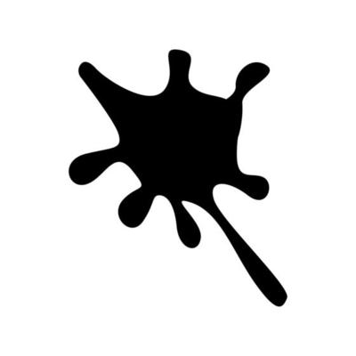 Vector illustration of Blot and Splashe