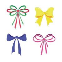 Collection of Bows vector