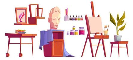 Artist Studio Vector Art, Icons, and Graphics for Free Download