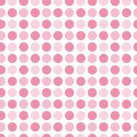 lindos patrones dibujados a mano sin costuras. elegantes patrones vectoriales modernos con círculos y puntos rosas. divertido estampado rosa repetitivo para niños vector