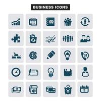 Business and finance icon set -  icon collection, vector