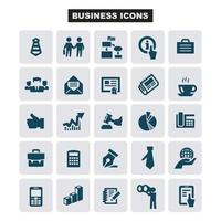conjunto de iconos de negocios y finanzas - colección de iconos, vector