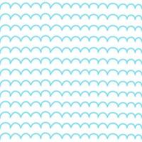 Blue wave pattern on white background. vector