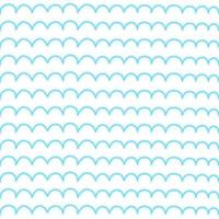 Blue wave pattern on white background. vector