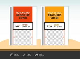 modern brochure cover design vector