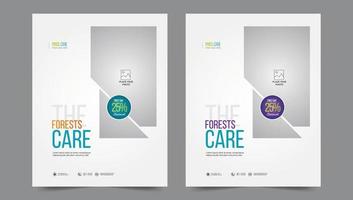 Brochure or template, annual report cover design background EPS 10 vector