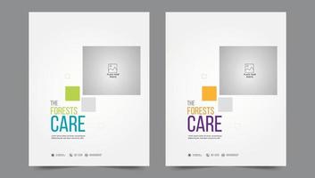 Brochure or template, annual report cover design background EPS 10 vector