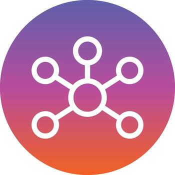 Mind Map Vector Icon Design