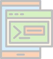 Terminal Vector Icon Design