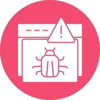 Infected Vector Icon Design