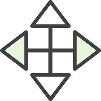 Arrows Alt Vector Icon Design