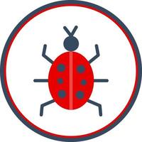 Bug Vector Icon Design