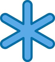 Asterisk Vector Icon Design
