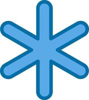 Asterisk Vector Icon Design