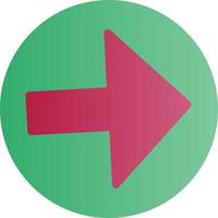 Arrow Alt Circle Right Vector Icon Design