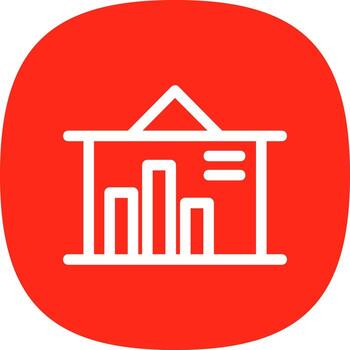 Graphical Representation Vector Icon Design