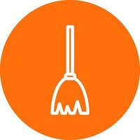 Broom Vector Icon Design