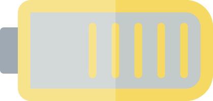 Battery Three Quarters Vector Icon Design