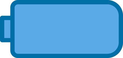 Battery Empty Vector Icon Design