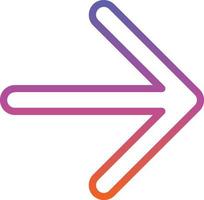 Arrow Right Vector Icon Design