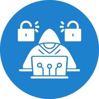 Cyber Attack Vector Icon Design