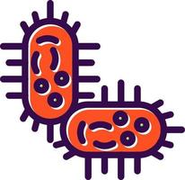 diseño de icono de vector de bacteria