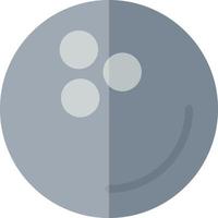 Bowling Ball Vector Icon Design