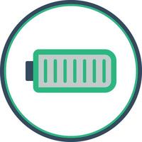 Battery Full Vector Icon Design