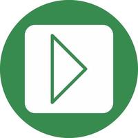 Caret Square Right Vector Icon Design