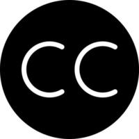 Closed Captioning Vector Icon Design