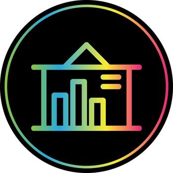 Graphical Representation Vector Icon Design