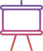 Chalkboard Vector Icon Design