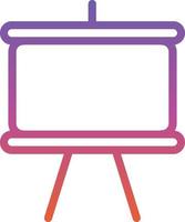 Chalkboard Vector Icon Design