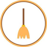 Broom Vector Icon Design