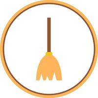 Broom Vector Icon Design