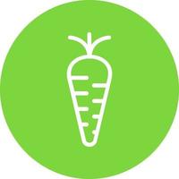 Carrot Vector Icon Design