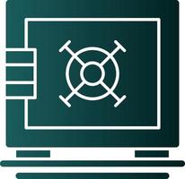Safebox Vector Icon Design