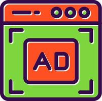 Ad Vector Icon Design