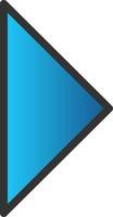 Caret Right Vector Icon Design