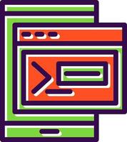 Terminal Vector Icon Design