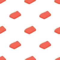 Meat pattern seamless vector